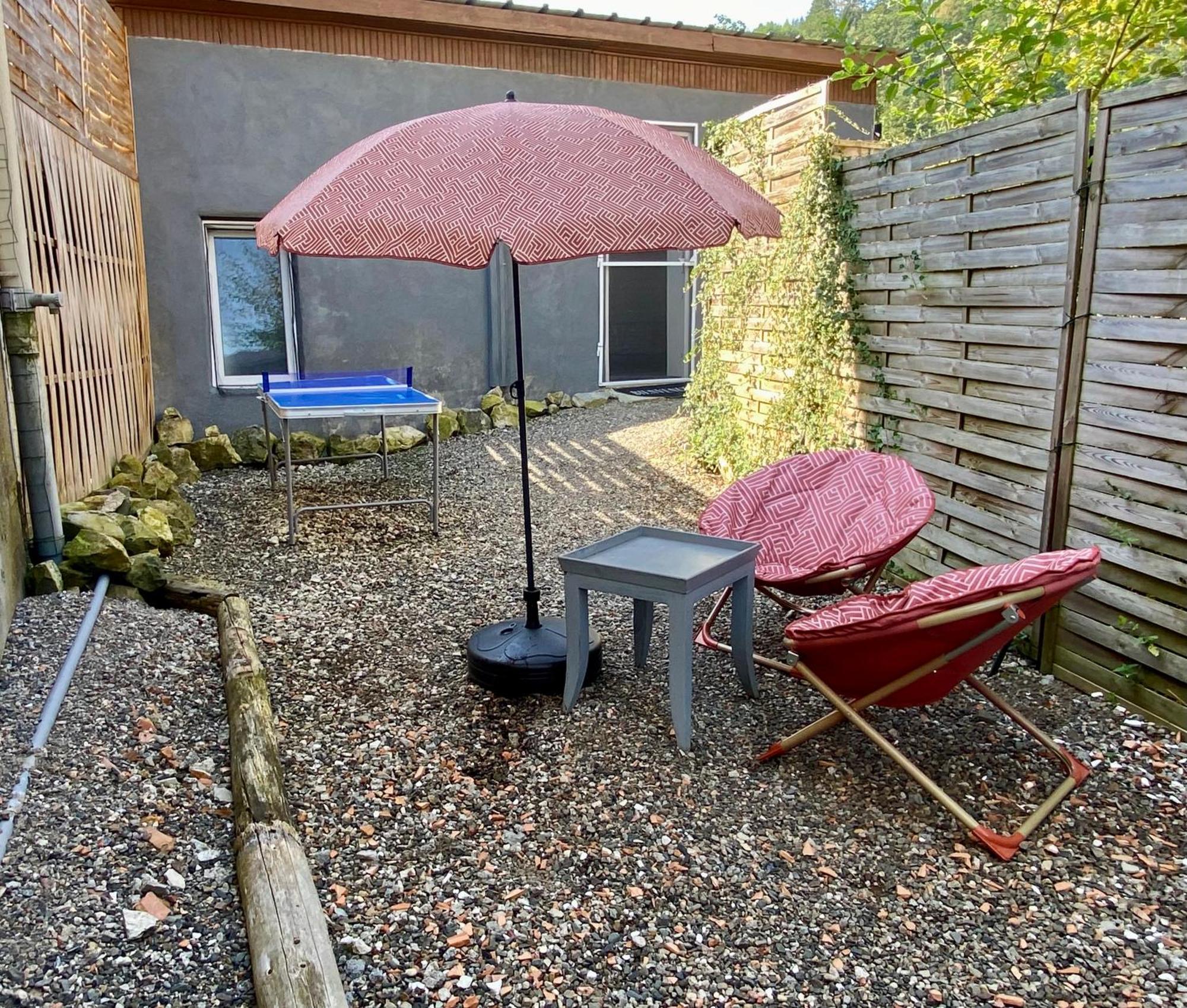 Mollau Petite Maison Au Calme Avec Jardin Cloture Les Animaux Bienvenue מראה חיצוני תמונה